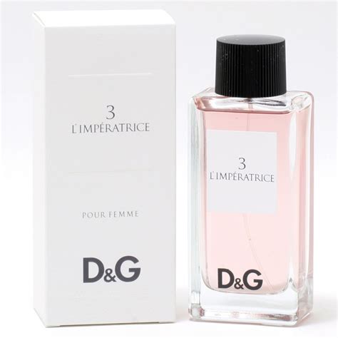 emperatriz 3 dolce gabbana|Dolce&Gabbana 3 L'Imperatrice EDT .